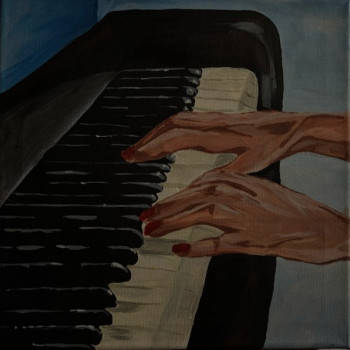 لوحة جدارية سيمفونية الأصابع | Symphony of Fingers